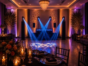 DJ para festa de Ano Novo com som profissional em salão de prédio