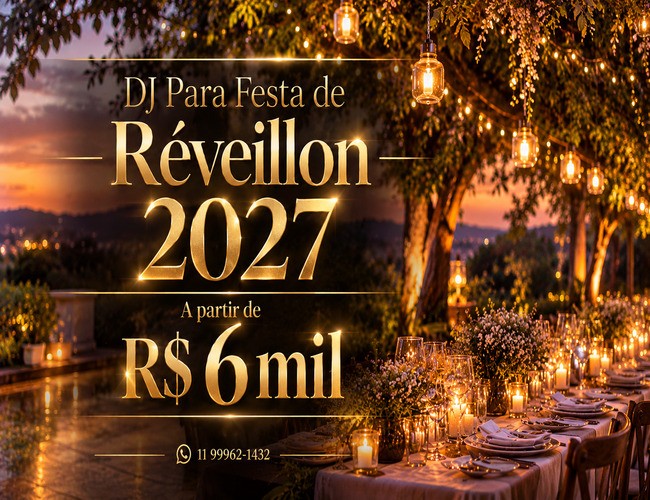 DJ para reveillon 2027 - Padoma Eventos