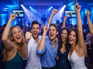 Mega estrutura de DJ para eventos de 300 pessoas - Padoma Eventos