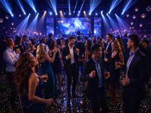 Painel de LED de alta definição para festa de formatura - Padoma Eventos